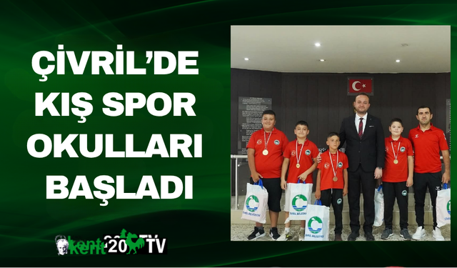 Çivril’de Kış Spor Okulları Başladı