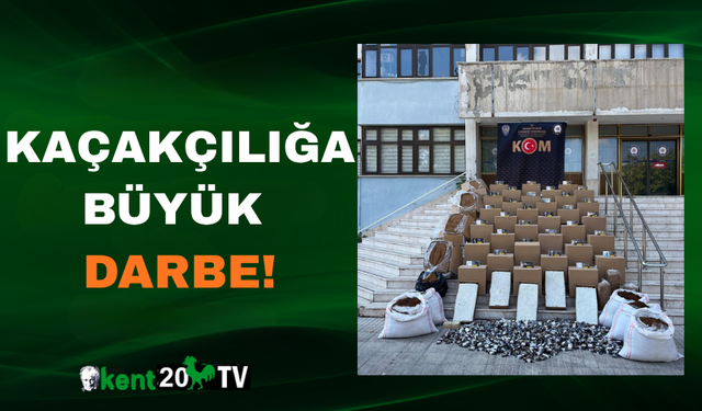 Kaçakçılığa Büyük Darbe
