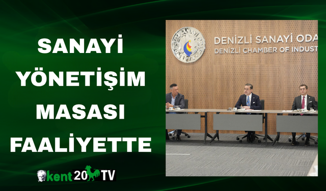 Sanayi Yönetişim Masası Faaliyette