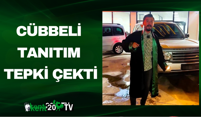 Cübbeli Tanıtım Tepki Çekti