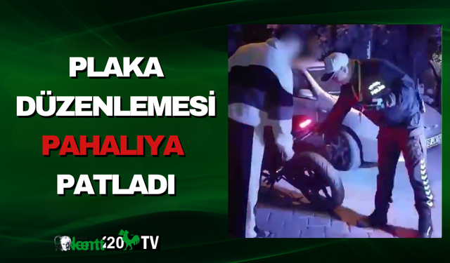 Plaka Düzenlemesi Pahalıya Patladı