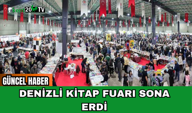 Denizli Kitap Fuarı Sona Erdi