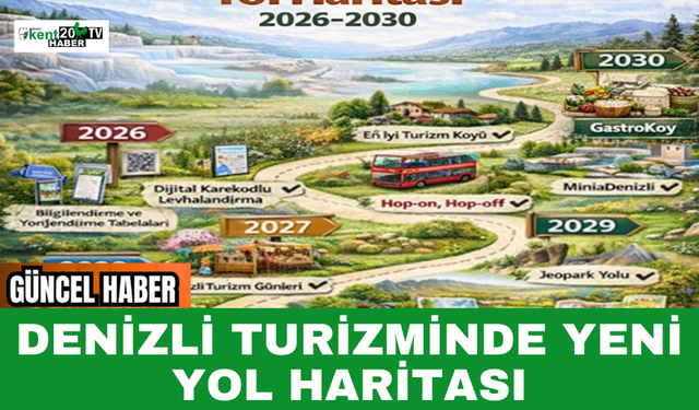 Denizli Turizminde Yeni Yol Haritası