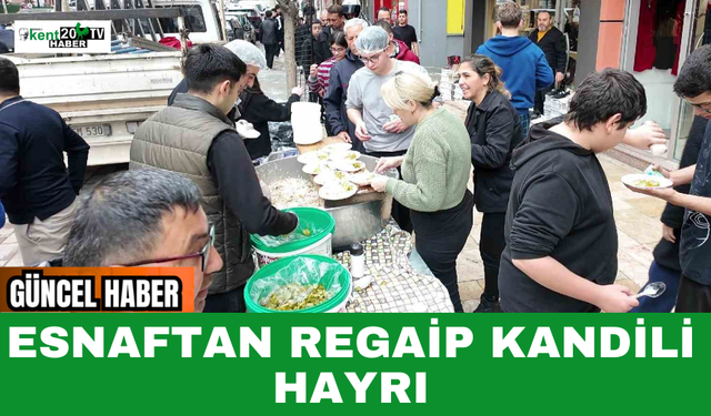 Esnaftan Regaip Kandili Hayrı