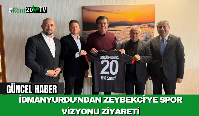 İdmanyurdu’ndan Zeybekci’ye Spor Vizyonu Ziyareti