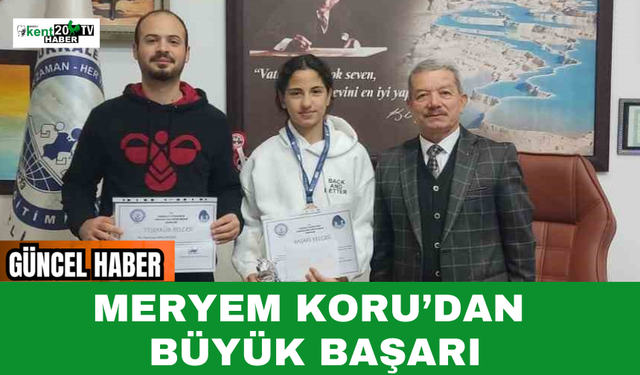 Meryem Koru’dan Büyük Başarı