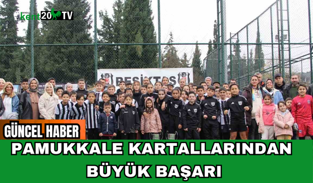 Pamukkale Kartallarından Büyük Başarı