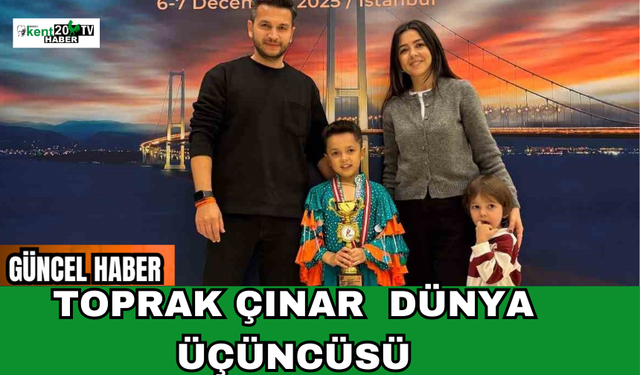 Toprak Çınar  Dünya Üçüncüsü