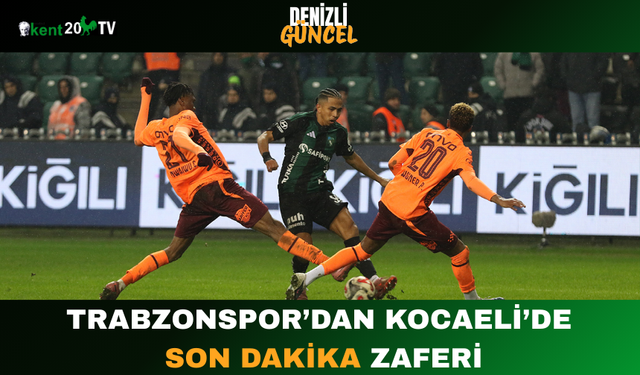 Trabzonspor’dan Kocaeli’de Son Dakika Zaferi