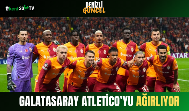 Galatasaray Atletico’yu Ağırlıyor
