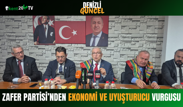 Zafer Partisi’nden Ekonomi ve Uyuşturucu Vurgusu