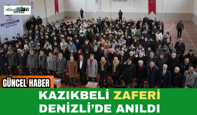 Kazıkbeli Zaferi Denizli’de Anıldı