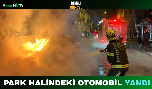 Park Halindeki Otomobil Yandı