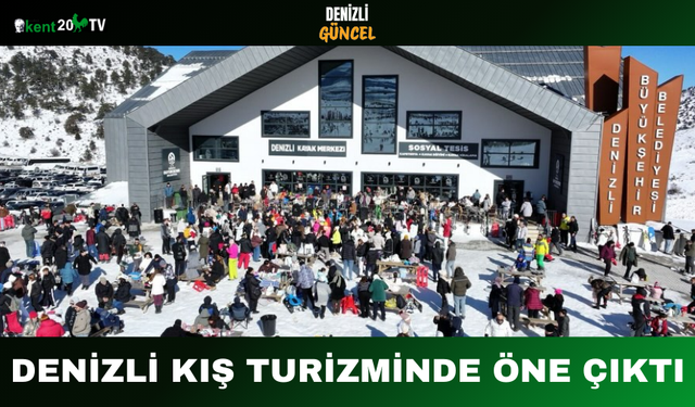 Denizli Kış Turizminde Öne Çıktı