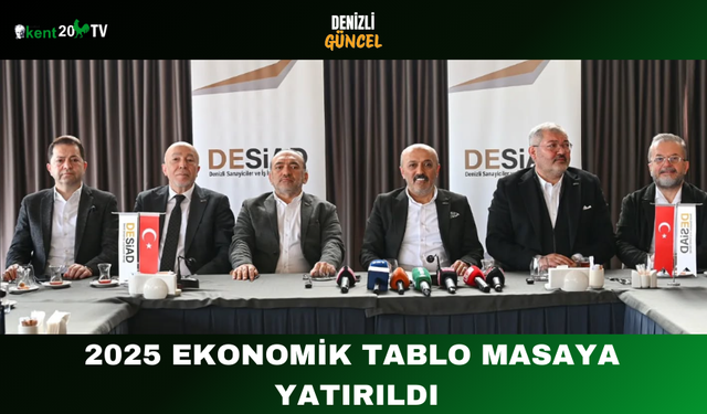 2025 Ekonomik Tablo Masaya Yatırıldı