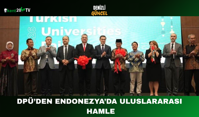 DPÜ’den Endonezya’da Uluslararası Hamle