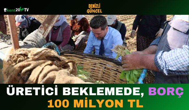 Üretici Beklemede, Borç 100 Milyon TL