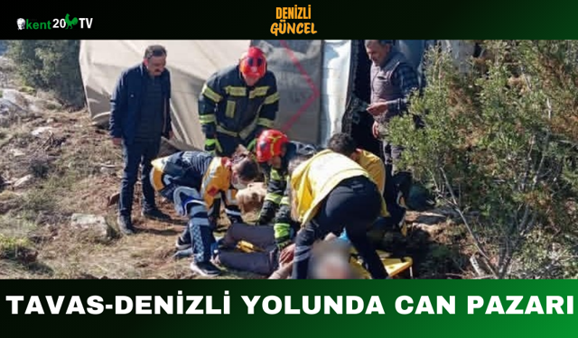 Tavas-Denizli Yolunda Can Pazarı