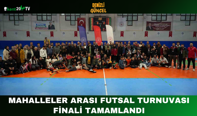Mahalleler Arası Futsal Turnuvası Finali Tamamlandı