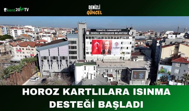 Horoz Kartlılara Isınma Desteği Başladı