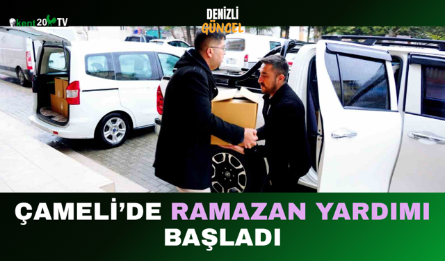Çameli’de Ramazan Yardımı Başladı