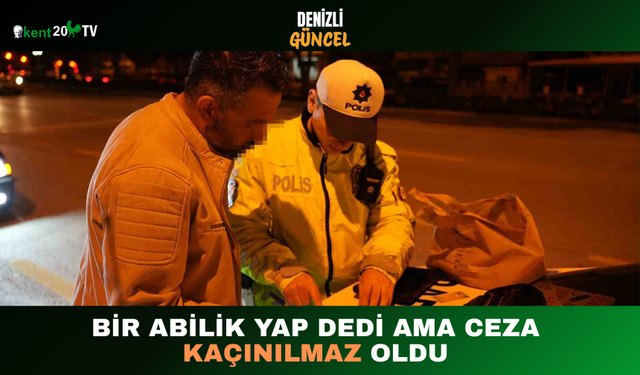 “Bir Abilik Yap” Dedi Ama Ceza Kaçınılmaz Oldu