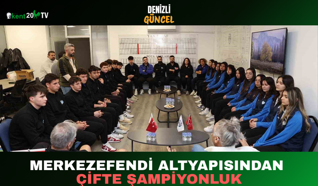 Merkezefendi Altyapısından Çifte Şampiyonluk