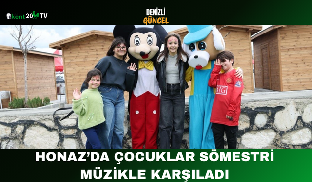 Honaz’da Çocuklar Sömestri Müzikle Karşıladı