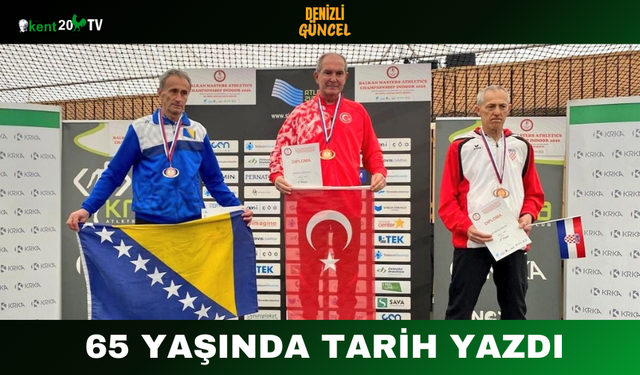 65 Yaşında Tarih Yazdı