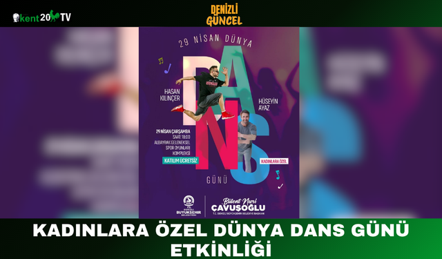 Kadınlara Özel Dünya Dans Günü Etkinliği