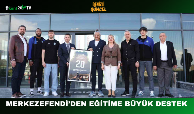 Merkezefendi’den Eğitime Büyük Destek