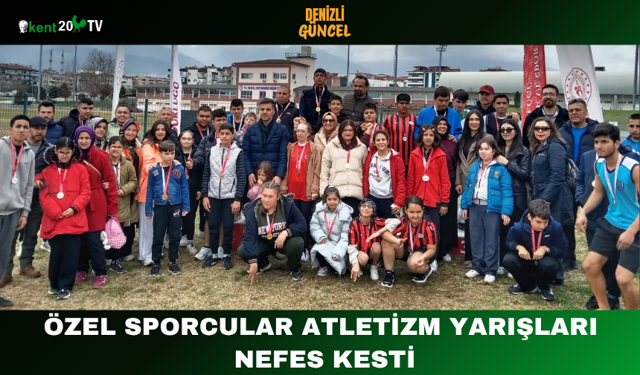 Özel Sporcular Atletizm Yarışları Nefes Kesti