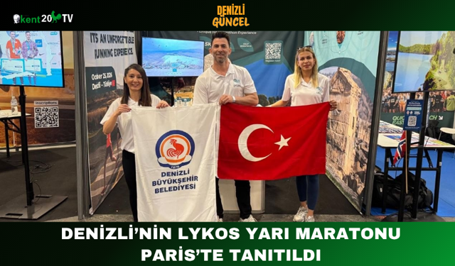 Denizli’nin Lykos Yarı Maratonu Paris’te Tanıtıldı