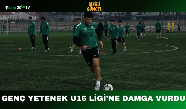 Genç Yetenek U16 Ligi’ne Damga Vurdu