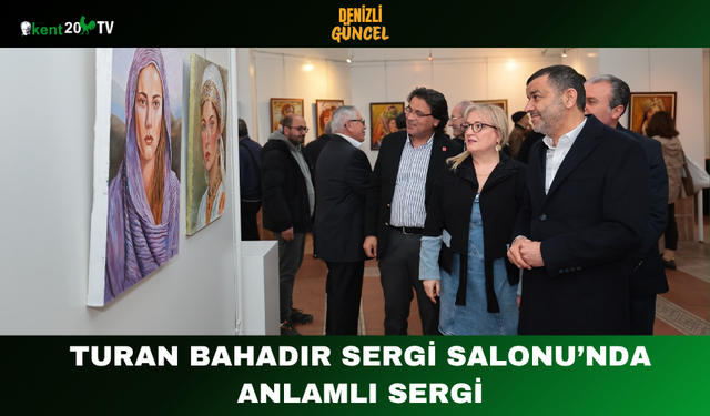 Turan Bahadır Sergi Salonu’nda Anlamlı Sergi