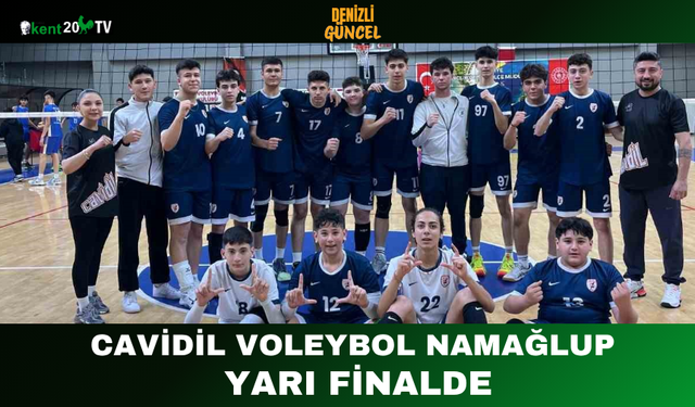 Cavidil Voleybol Namağlup Yarı Finalde