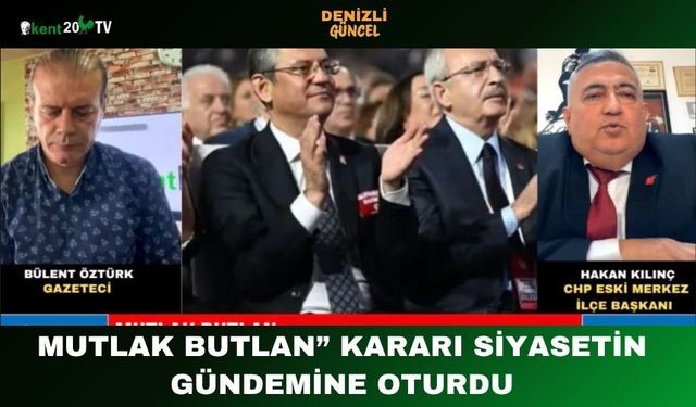 Mutlak Butlan” Kararı Siyasetin Gündemine Oturdu