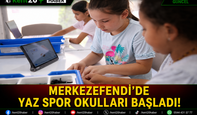 Merkezefendi’de Yaz Spor Okulları Başladı!