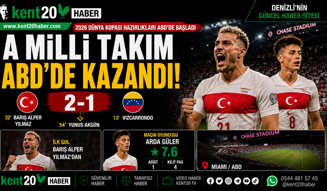 A Milli Takım ABD’de Galibiyetle Başladı