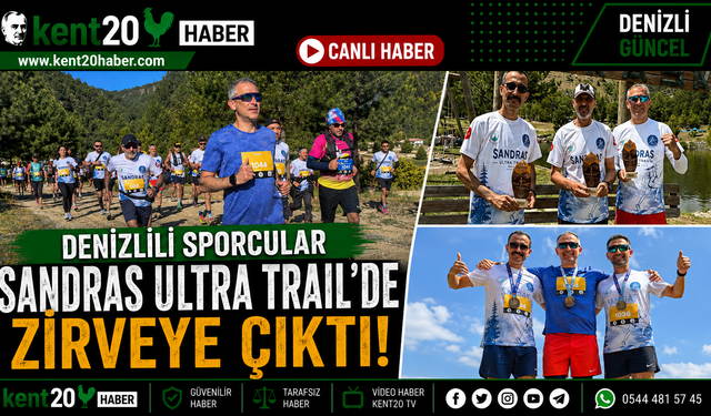 Denizlili Sporcular Sandras Ultra Trail’de Zirveye Çıktı