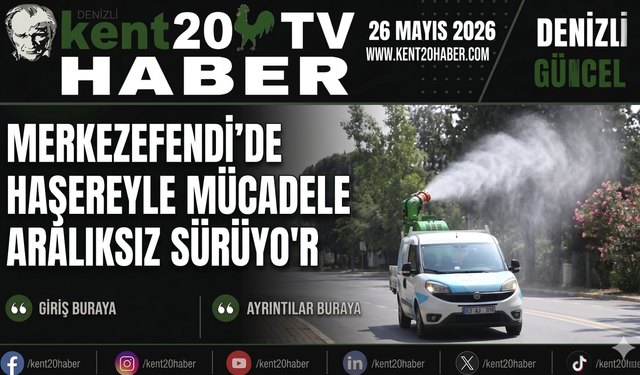 Merkezefendi’de Haşereyle Mücadele Aralıksız Sürüyor