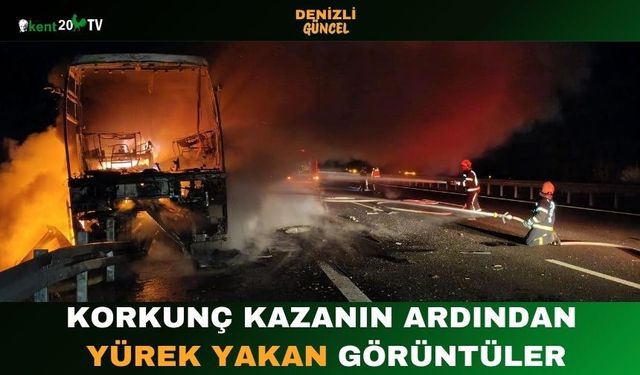 Korkunç Kazanın Ardından Yürek Yakan Görüntüler