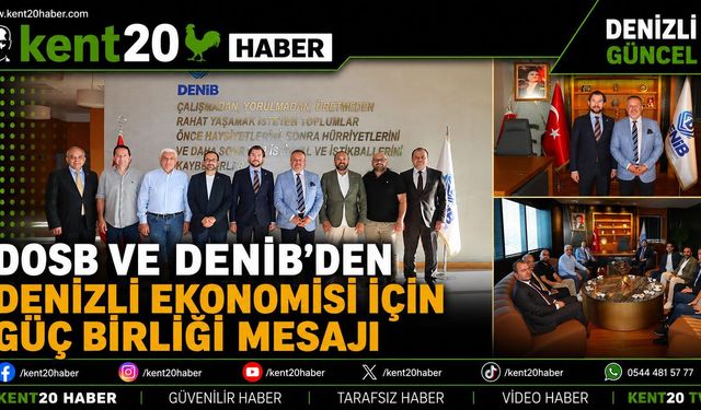 DOSB’DEN DENİB’E HAYIRLI OLSUN ZİYARETİ