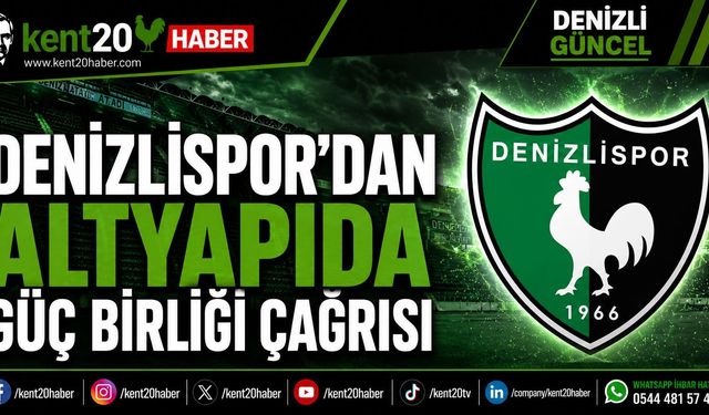 DENİZLİSPOR’DAN ALTYAPI HAMLESİ