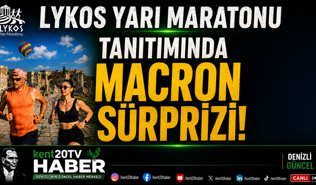 Lykos Yarı Maratonu Tanıtımında Macron Sürprizi!