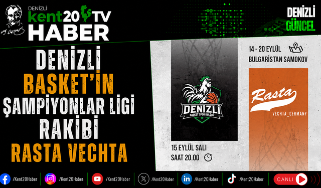 Denizli Basket'in Şampiyonlar Ligi Rakibi Rasta Vechta