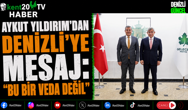 Aykut Yıldırım'dan Denizli'ye Mesaj: "Bu Bir Veda Değil"