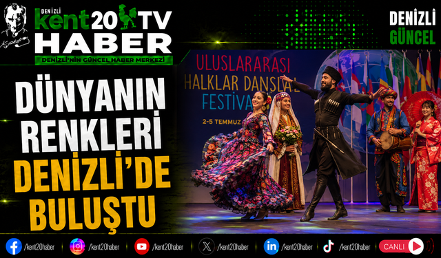 Dünyanın Renkleri Denizli'de Buluştu