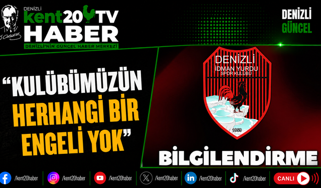 "Kulübümüzün Herhangi Bir Engeli Yok"