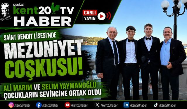 Ali Marım ve Selim Yaymanoğlu, Çocukların Mezuniyet Sevincine Ortak Oldu
